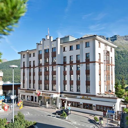 Hotel Schweizerhof Санкт-Мориц Экстерьер фото