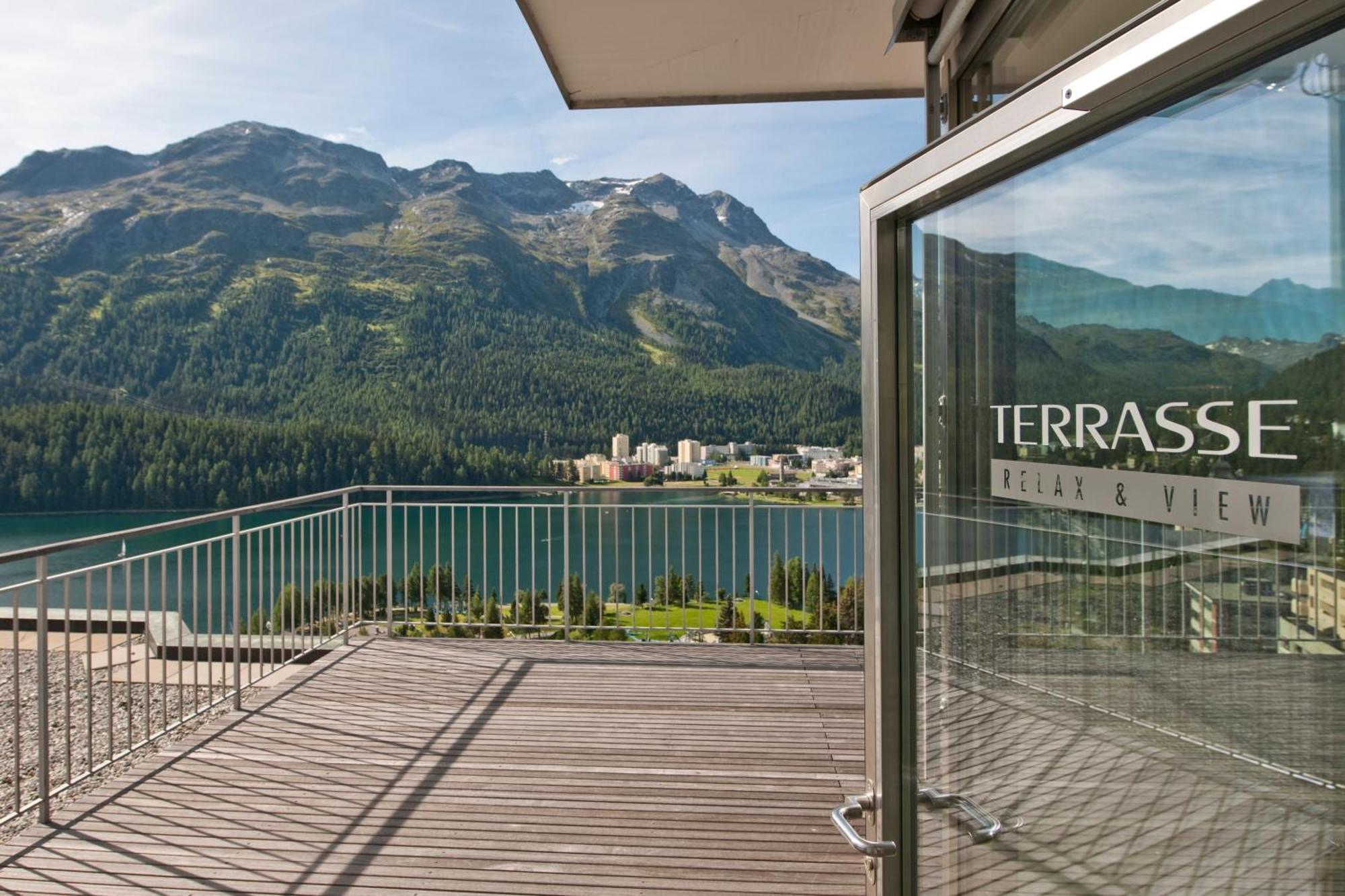 Hotel Schweizerhof Санкт-Мориц Экстерьер фото