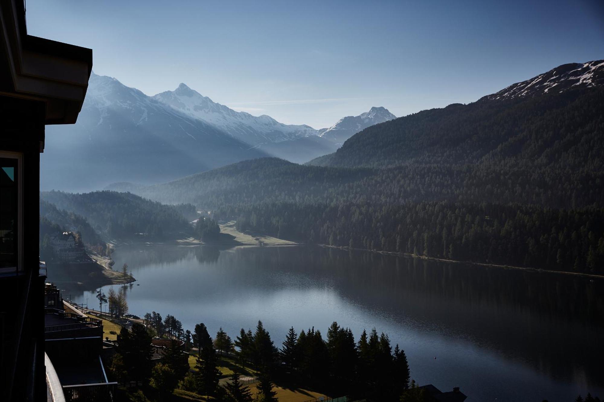 Hotel Schweizerhof Санкт-Мориц Экстерьер фото