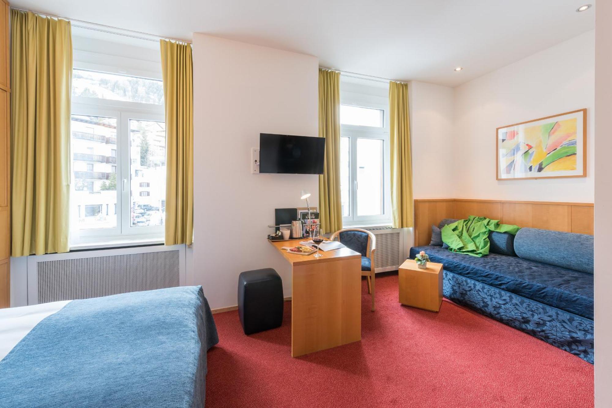 Hotel Schweizerhof Санкт-Мориц Экстерьер фото